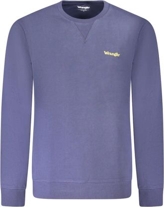 Wrangler Small Logo Crew Sweatshirt - Heren - Sweatshirts - Blauw - 2XL - Hoodies & sweatvesten
