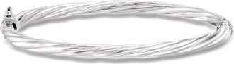 Ross-Simons Sterling Silver Twisted Bangle Bracelet