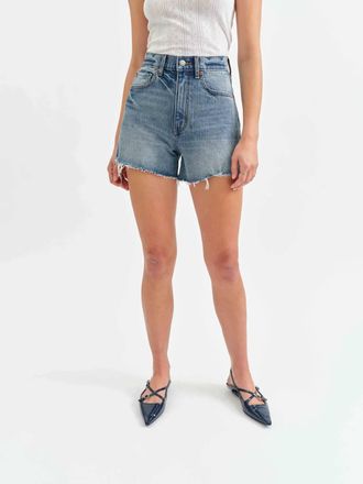 Daze Knockout High Rise A Line Short In Thrill Vintage