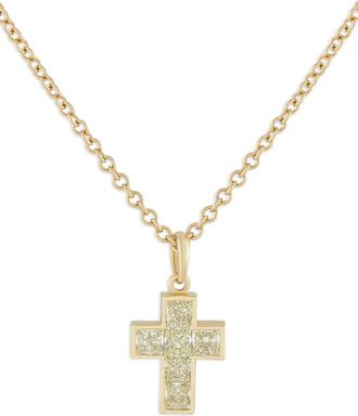 Cartier Collana con pendente in oro 18 carati e diamanti