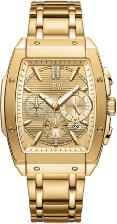 JBW Echelon Collection Chronograph Quartz Gold Dial Mens Watch J6409A