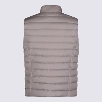 Moorer Quilted Down Vest - Beige
