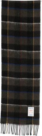A.P.C. M15266 Sjaal - Dames - Wintersjaals - Zwart - ONE Size - Accessoires
