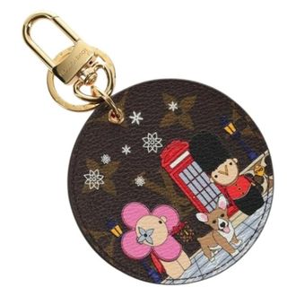 Louis Vuitton Pre-owned Monogram Canvas Key Holder - Dames - Pre-owned - Bruin - Maat: ONE Size