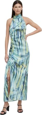 Gestuz Dames, Jurken, Blauw, Maat: S Viscose