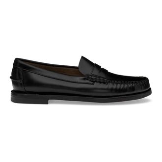 Sebago Loafers, female, Black, Size: 8 1/2 US Classic Dan