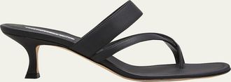 Manolo Blahnik Susa Slide Sandals