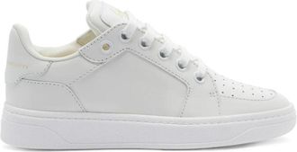 Giuseppe Zanotti Witte Leren Lage Sneakers - Heren - Sneakers - Wit - 45 EU - Schoenen