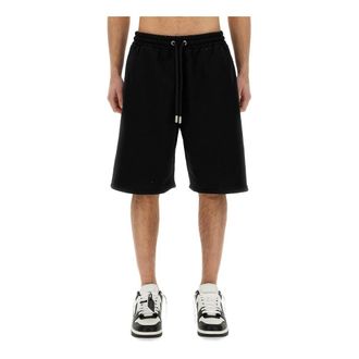 Off-white Logo Geborduurd Shorts met Trekkoord - Heren - Korte Broeken - Zwart - S - Korte Broeken