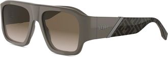 Fendi unisex, Accessoires, Grijs, Maat: 54 MM