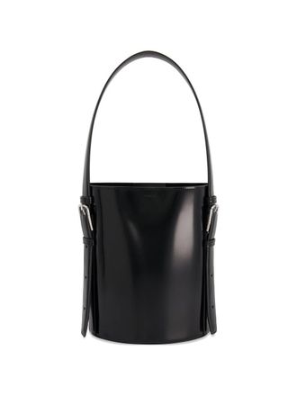 Coperni Cylindrical Black Top Handle Bag