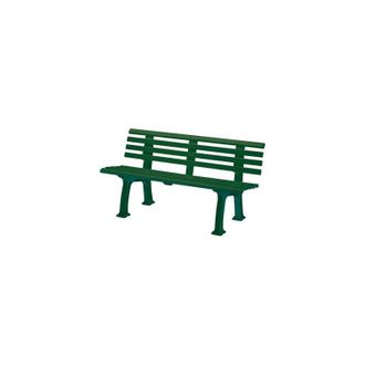 Blome Banco Para Parques De Pl&aacute;stico Con 9 Listones Anchura 1500 Mm