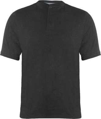 Generic Mens Fashion Henley Shirts Short Sleeve Button Up Cotton Collarless T Shirt Cardigan Casual T-Shirt Breathable Tops (UK, Alpha, XXL, Regular, Regular,