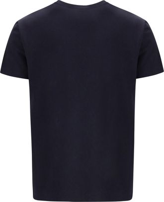 Loro Piana Womens Cotton T-Shirt Navy Blue T-Shirts & Jerseys