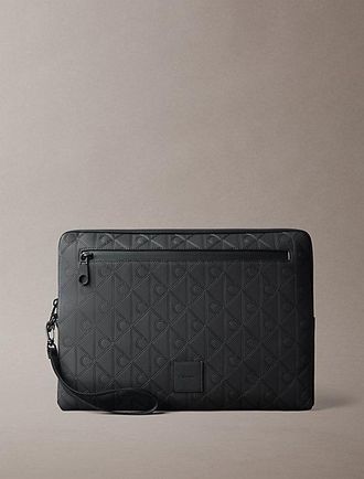 Calvin Klein Funda Para Port&aacute;til Con Logo Emblem&aacute;tico Impermeable