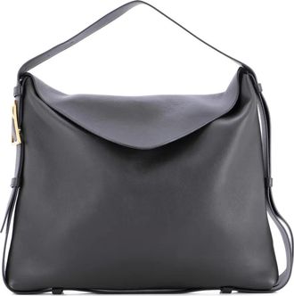 Bottega Veneta Cradle leren schoudertas - Groen