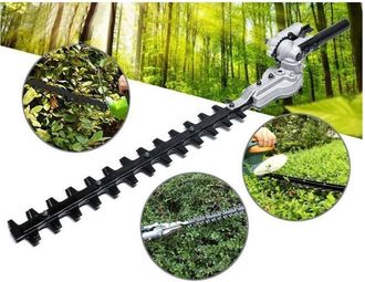 Trade Shop Trade Shop - Adattatore Da Decespugliatore A Tagliasiepi 26mm 9 Denti Accessorio Regolabile