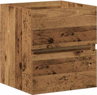 vidaXL Gabinete De Lavabo Madera Vieja 41x38.5x45 Cm Madera Elaborada Vidaxl