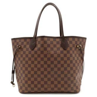 Louis Vuitton Brown Pvc Coated Canvas Damier Canvas Shoulder Bag Tote Bag (Pre-Owned)