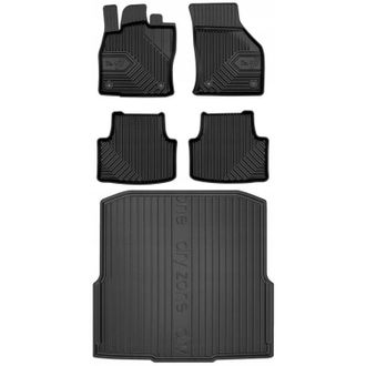 OEM Set 77 Alfombrillas Y Moqueta Skoda Octavia 3 Kombi 2012-2020 Bw