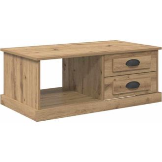 vidaXL Coffee Table Artisan Oak 90 x 50 x 35 cm Engineered Wood vidaXL