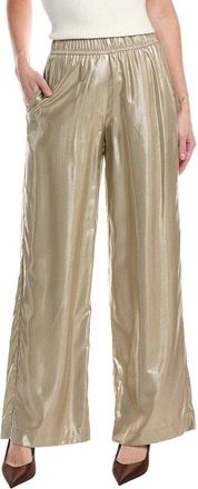 Brunello Cucinelli Womens Hazel Wide Leg Trousers, Size 46