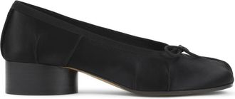 Maison Margiela Black Bow Ballet Flats