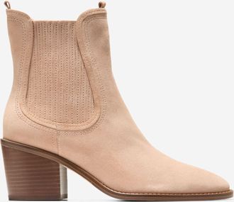 Cole Haan Womens Janelle Chelsea Boots - Beige Size 6.5