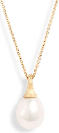 Marco Bicego Africa Boule 18K Yellow Gold Semiprecious Pendant Necklace at Nordstrom, Size 20