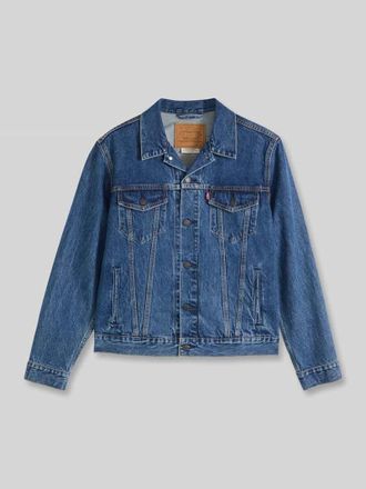 Levi's Regular Fit Jeansjacke aus reiner Baumwolle Modell THE TRUCKER in Jeansblau, Gr&ouml;&szlig;e XXL
