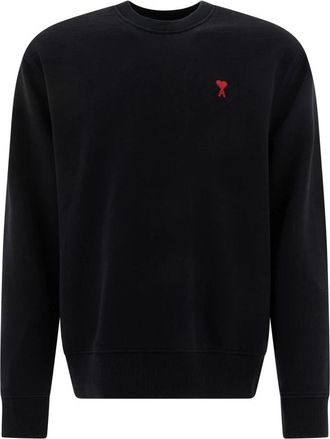 Ami Felpa Ami de Coeur - - Sweatshirts & Hoodies - Uomo - Nero - S