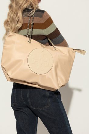 Tory Burch Ella Shopper Bag, Womens, Beige