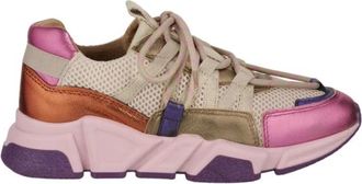 DWRS Los Angeles Sneakers - Dames - Sneakers - Veelkleurig - 37 EU - Leer - Schoenen