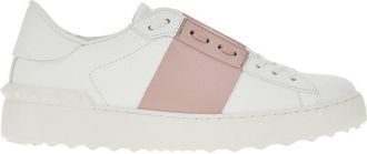 Valentino Garavani Open leather sneakers Woman 39+