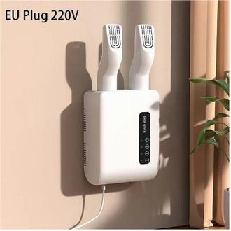 Trade Shop Trade Shop - Asciuga Scarpe A Parete Asciugatura Ad Aria Regolazione Del Tempo Multifunzione