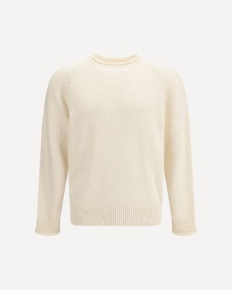Umit Benan Ralph crewneck cotton Sweater with raglan sleeves Male M