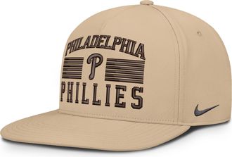 Nike Philadelphia Phillies Pro Nike Mens AeroBill MLB Adjustable Hat in Brown | NB510GT5PP-QTH