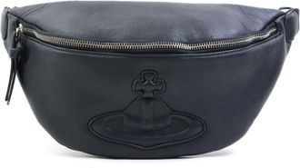 Vivienne Westwood Black Leather Fanny Pack (Pre-Owned)