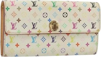 Louis Vuitton Pre-owned Wallets, female, Multicolor, Size: ONE SIZE Pre-owned Portefeuille Sarah Long Wallet