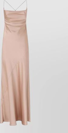 Pinko satin slip maxi dress