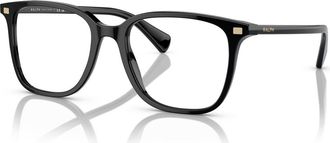 Ralph Lauren 55mm Square optical glasses in Black at Nordstrom