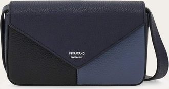 Ferragamo Men Mini camera bag Black