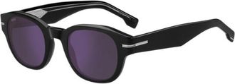 BOSS 1717/S 807/LZ Mens Sunglasses Black Size 48