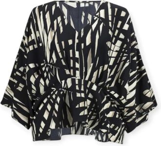 Joseph Ribkoff Blouse - Dames - Blouses - Veelkleurig - XL - Polyester - Overhemden