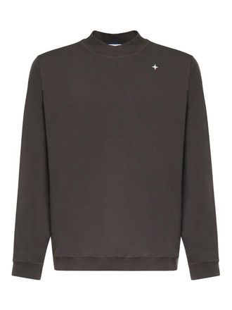 Stone Island Stretch Cotton Sweatshirt