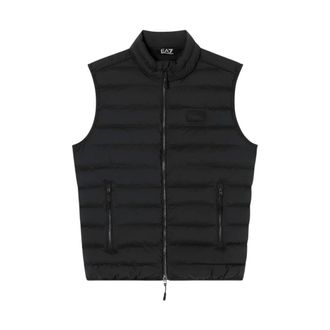 Emporio Armani Gewatteerde Gilet - Heren - Bodywarmers - Zwart - XL - Jassen