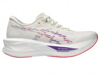 Asics Womens Sonicblast Running Shoes In Cream Blue Fade