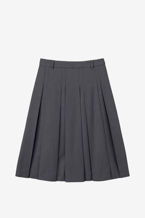 Dunst Halblanger Tellerrock aus Viskose