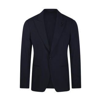 Lardini Blazers, male, Blue, Size: 2XL 850 Blazer