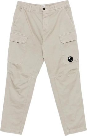 C.P. Company Tapered Broeken - Heren - Straight fit broeken - Grijs - XL - Broeken